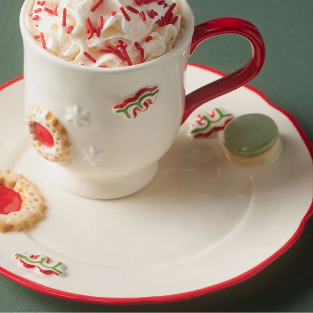 Holifaye Ceramic Stoneware Desserts Plate